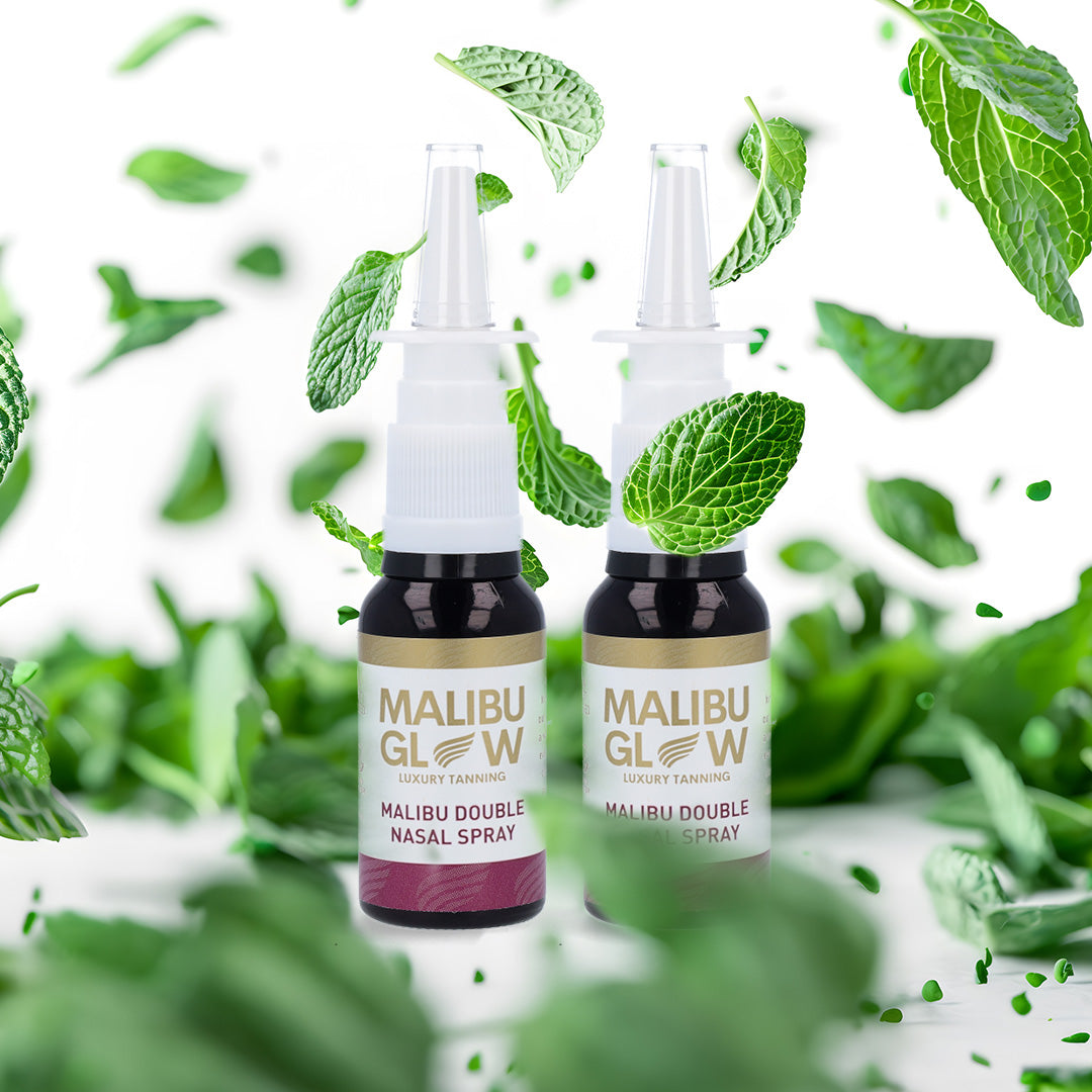 Malibu Tanning Double Strength Nasal Spray (20ml) (Menthol x 2) Malibu Glow Malibu Tanning Double Strength Nasal Spray (20ml) (Menthol x 2) Malibu Glow