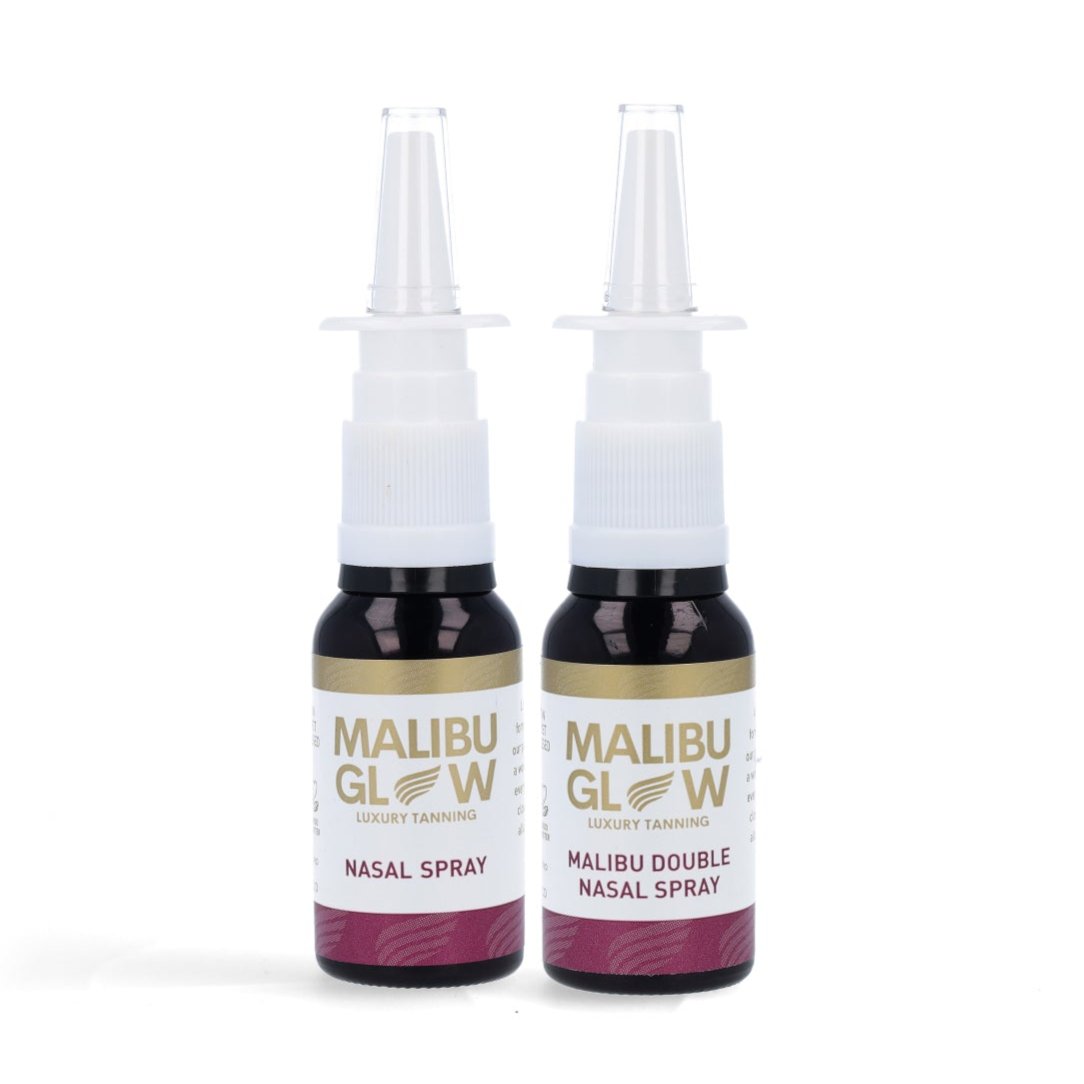 Malibu Tanning Single Strength Nasal Spray (20ml) & Malibu Tanning Double Strength Nasal Spray (20ml)